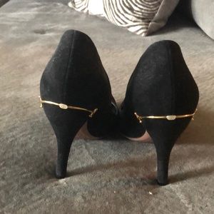 Gucci Charlotte Suede GG Horsebit Pumps